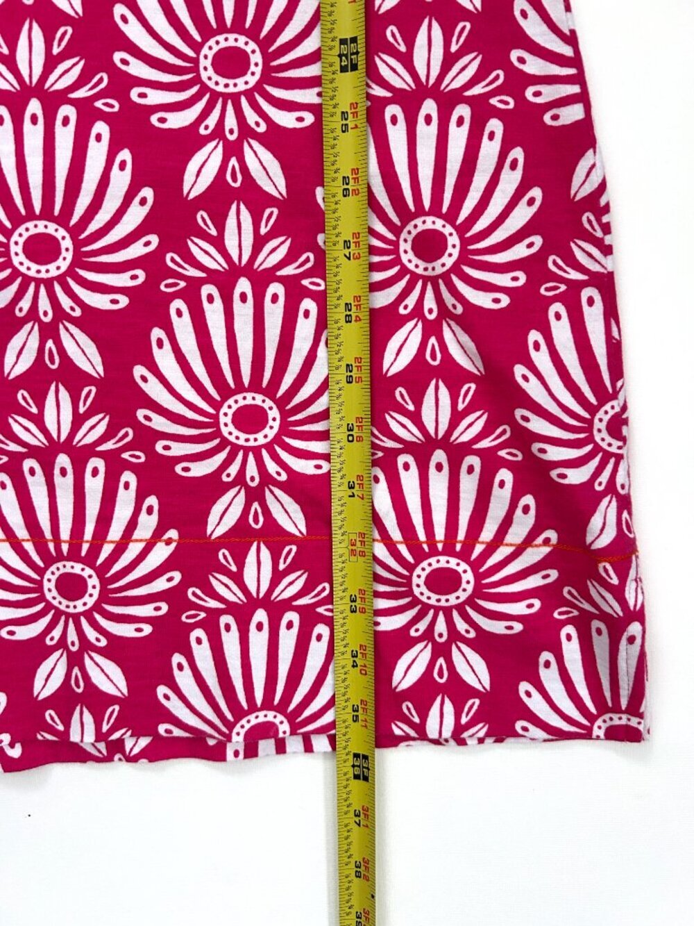 Hatley Pink Floral Tshirt Dress 100% Cotton Casual Summer Midi Dress Size Small - Picture 6 of 9